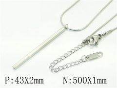 HY Wholesale Necklaces Stainless Steel 316L Jewelry Necklaces-HY59N0249LLT