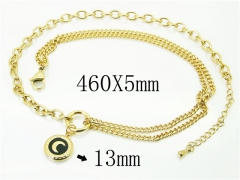 HY Wholesale Necklaces Stainless Steel 316L Jewelry Necklaces-HY59N0228OL