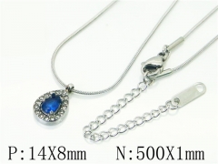 HY Wholesale Necklaces Stainless Steel 316L Jewelry Necklaces-HY59N0250LLR