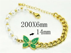 HY Wholesale Bracelets 316L Stainless Steel Jewelry Bracelets-HY32B0697HZZ