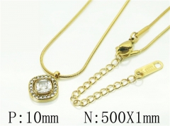 HY Wholesale Necklaces Stainless Steel 316L Jewelry Necklaces-HY59N0299MLE
