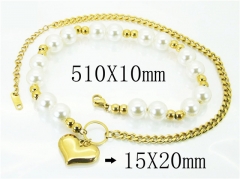 HY Wholesale Necklaces Stainless Steel 316L Jewelry Necklaces-HY80N0609PL