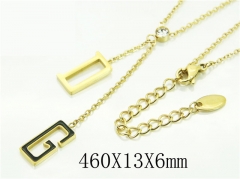 HY Wholesale Necklaces Stainless Steel 316L Jewelry Necklaces-HY47N0163OX