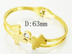 HY Wholesale Bangles Jewelry Stainless Steel 316L Fashion Bangle-HY80B1498HIL