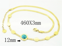 HY Wholesale Necklaces Stainless Steel 316L Jewelry Necklaces-HY32N0752HSL