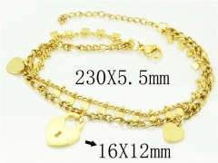 HY Wholesale Bracelets 316L Stainless Steel Jewelry Bracelets-HY66B0096HQQ
