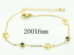 HY Wholesale Bracelets 316L Stainless Steel Jewelry Bracelets-HY32B0671NL