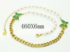 HY Wholesale Necklaces Stainless Steel 316L Jewelry Necklaces-HY32N0773HLL