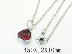 HY Wholesale Necklaces Stainless Steel 316L Jewelry Necklaces-HY15N0128LOX