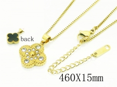 HY Wholesale Necklaces Stainless Steel 316L Jewelry Necklaces-HY47N0199NR