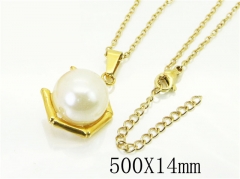 HY Wholesale Necklaces Stainless Steel 316L Jewelry Necklaces-HY12N0518LW