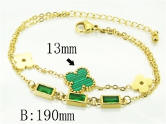 HY Wholesale Bracelets 316L Stainless Steel Jewelry Bracelets-HY32B0713HHZ