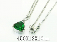HY Wholesale Necklaces Stainless Steel 316L Jewelry Necklaces-HY15N0126LOS