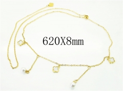HY Wholesale Necklaces Stainless Steel 316L Jewelry Necklaces-HY32N0748HHQ