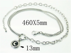 HY Wholesale Necklaces Stainless Steel 316L Jewelry Necklaces-HY59N0226NR