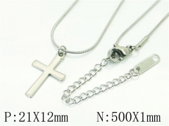 HY Wholesale Necklaces Stainless Steel 316L Jewelry Necklaces-HY59N0244LLF