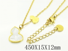 HY Wholesale Necklaces Stainless Steel 316L Jewelry Necklaces-HY32N0743PL