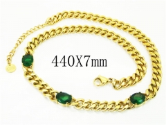 HY Wholesale Necklaces Stainless Steel 316L Jewelry Necklaces-HY32N0772HIW