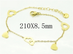 HY Wholesale Bracelets 316L Stainless Steel Jewelry Bracelets-HY24B0122NLQ