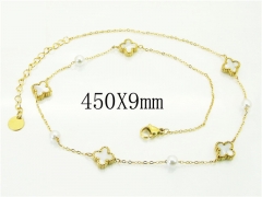 HY Wholesale Necklaces Stainless Steel 316L Jewelry Necklaces-HY32N0741HIV