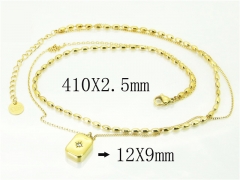 HY Wholesale Necklaces Stainless Steel 316L Jewelry Necklaces-HY32N0800HID