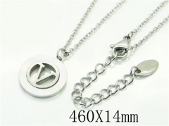 HY Wholesale Necklaces Stainless Steel 316L Jewelry Necklaces-HY47N0177ML