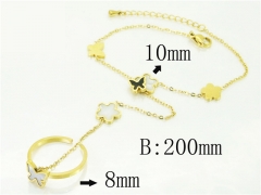 HY Wholesale Bracelets 316L Stainless Steel Jewelry Bracelets-HY32B0721HHS