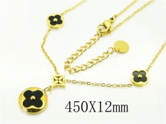 HY Wholesale Necklaces Stainless Steel 316L Jewelry Necklaces-HY32N0745HSS