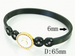 HY Wholesale Bangles Jewelry Stainless Steel 316L Fashion Bangle-HY64B1580HNG