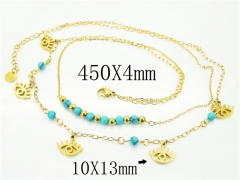 HY Wholesale Necklaces Stainless Steel 316L Jewelry Necklaces-HY32N0789H25