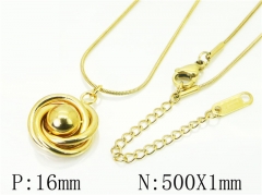 HY Wholesale Necklaces Stainless Steel 316L Jewelry Necklaces-HY59N0270MLQ