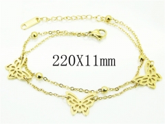 HY Wholesale Bracelets 316L Stainless Steel Jewelry Bracelets-HY47B0198PQ
