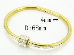 HY Wholesale Bangles Jewelry Stainless Steel 316L Fashion Bangle-HY14B0258HNC