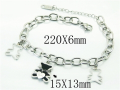 HY Wholesale Bracelets 316L Stainless Steel Jewelry Bracelets-HY47B0191PQ