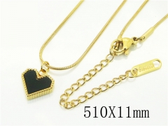 HY Wholesale Necklaces Stainless Steel 316L Jewelry Necklaces-HY59N0235MLS