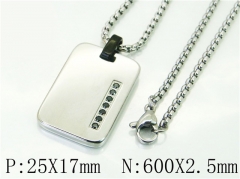 HY Wholesale Necklaces Stainless Steel 316L Jewelry Necklaces-HY41N0067HIW