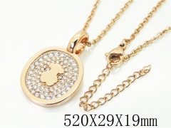 HY Wholesale Necklaces Stainless Steel 316L Jewelry Necklaces-HY90N0281HOX