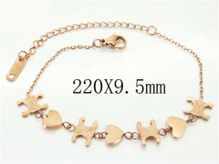 HY Wholesale Bracelets 316L Stainless Steel Jewelry Bracelets-HY47B0202HHX