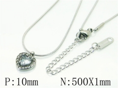 HY Wholesale Necklaces Stainless Steel 316L Jewelry Necklaces-HY59N0257LLS