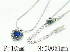 HY Wholesale Necklaces Stainless Steel 316L Jewelry Necklaces-HY59N0254LLW
