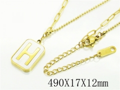 HY Wholesale Necklaces Stainless Steel 316L Jewelry Necklaces-HY47N0188PX