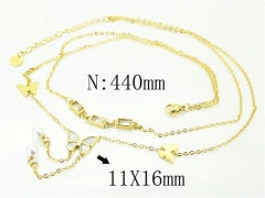 HY Wholesale Necklaces Stainless Steel 316L Jewelry Necklaces-HY32N0803HIA