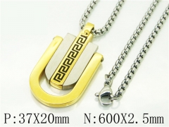 HY Wholesale Necklaces Stainless Steel 316L Jewelry Necklaces-HY41N0096HLE