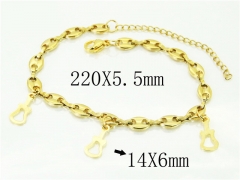 HY Wholesale Bracelets 316L Stainless Steel Jewelry Bracelets-HY66B0119OLF