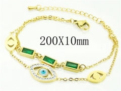 HY Wholesale Bracelets 316L Stainless Steel Jewelry Bracelets-HY32B0692HBL