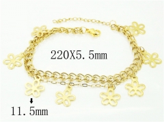 HY Wholesale Bracelets 316L Stainless Steel Jewelry Bracelets-HY66B0098PLE