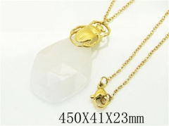 HY Wholesale Necklaces Stainless Steel 316L Jewelry Necklaces-HY92N0453HNQ