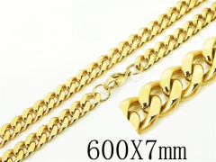 HY Wholesale Stainless Steel 316L Jewelry Necklaces-HY53N0114HIL