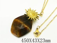 HY Wholesale Necklaces Stainless Steel 316L Jewelry Necklaces-HY92N0456HNT