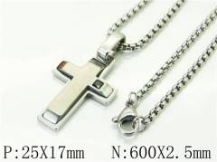 HY Wholesale Necklaces Stainless Steel 316L Jewelry Necklaces-HY41N0055HIE